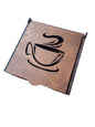 Storage box for coasters 110 x 110 x 60mm