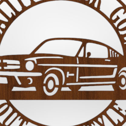 🏎️ Wanddekoration – "Quality never goes out of style" 🛠️✨