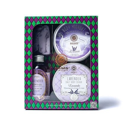 Luxuriöses Lavendel-Geschenkset - Saules Fabrika