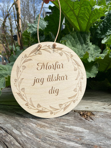 Holzschild "ich liebe dich"- das perfekte Geschenk!