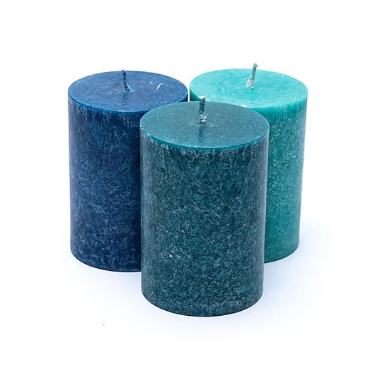 Stearinljus-set "OCEAN" i 3-pack ”Yogi & Yogini"