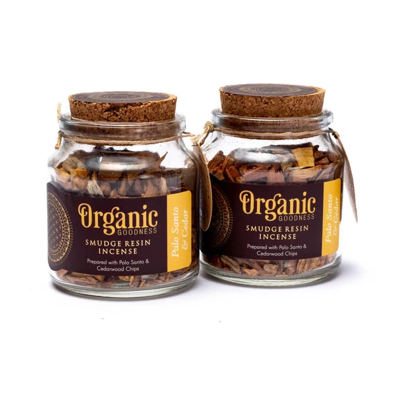 Naturlig rökelseharts för aromaterapi "Palo Santo och cederträ"