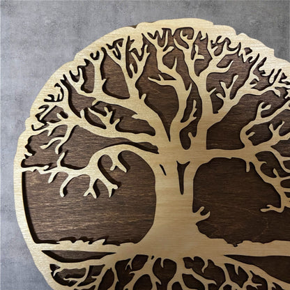🌳 Wanddekoration – „Tree of Life“ 🌳