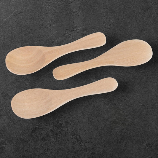 Teelöffel aus Holz – ideale Größe für Tee oder Kaffee – 10 cm 