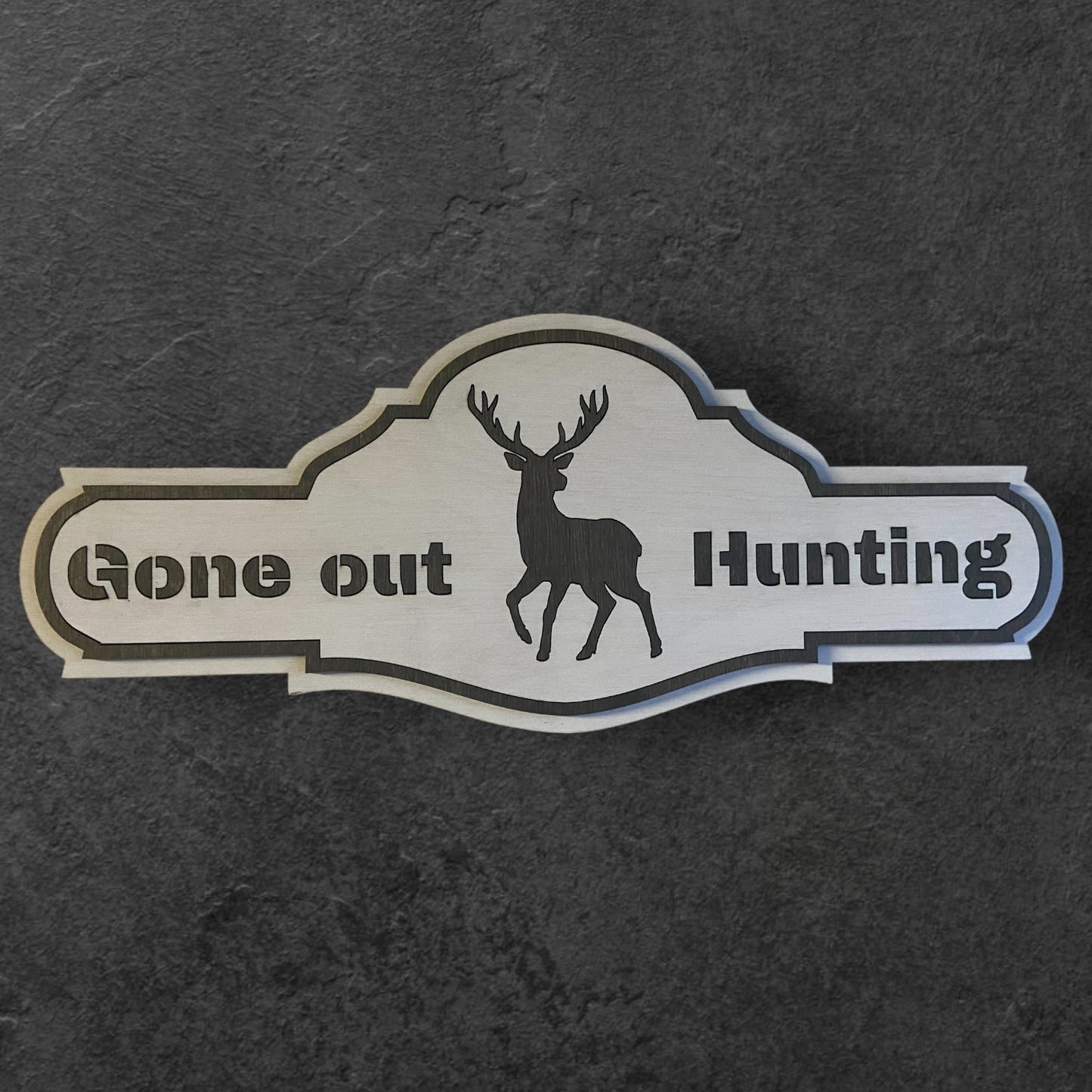 Wall decoration "Gone out Hunting" 350 x 173 x 9 mm