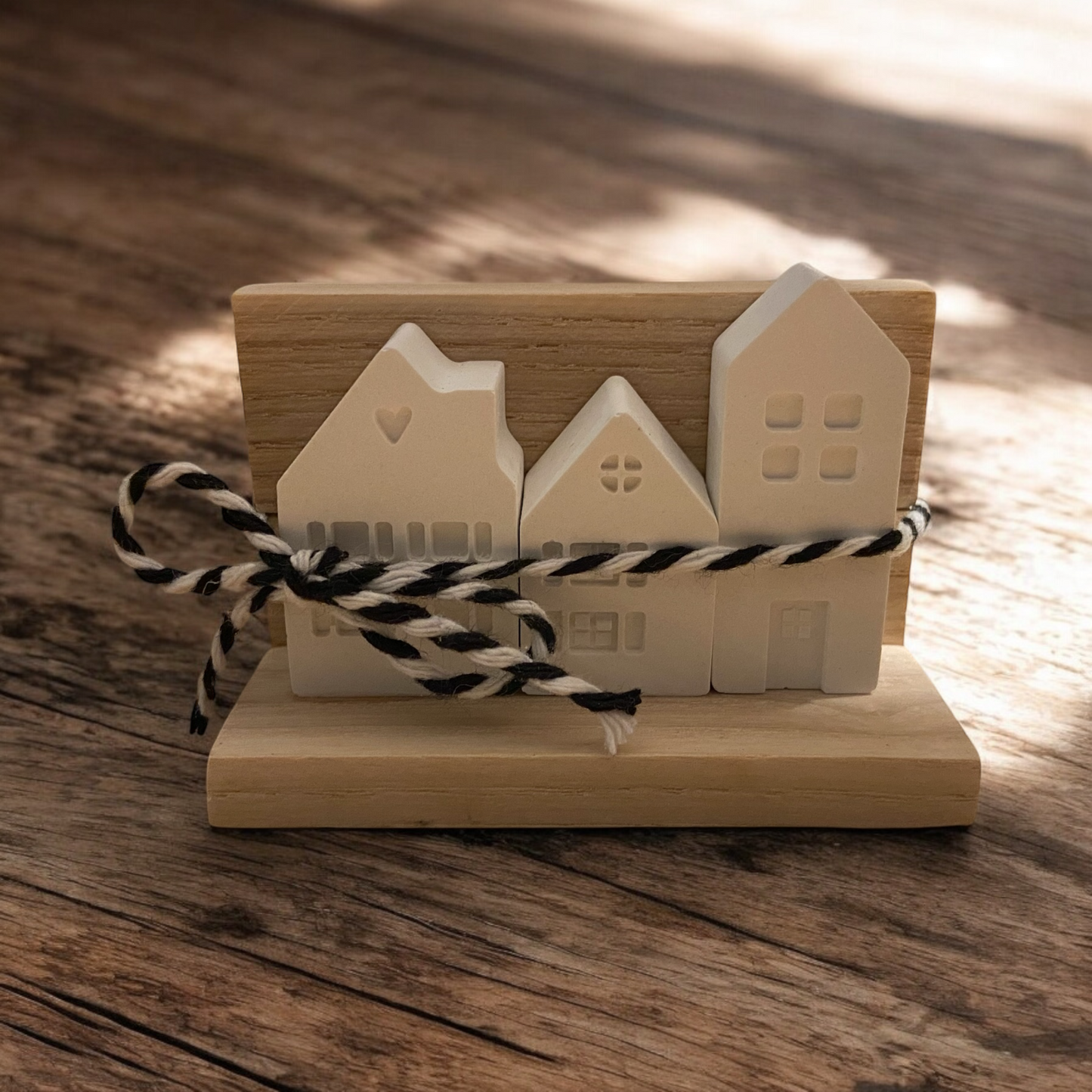 Miniaturhaus-Trio