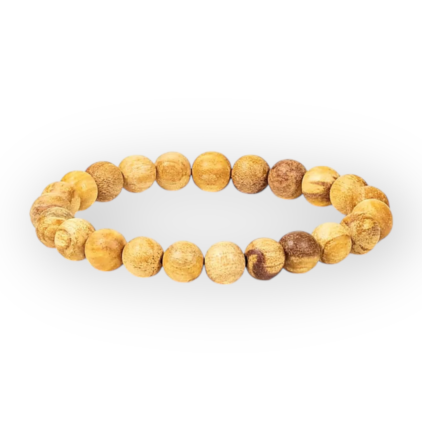 Palo Santo Armband mit runden Perlen – Größe „M“ elastisch