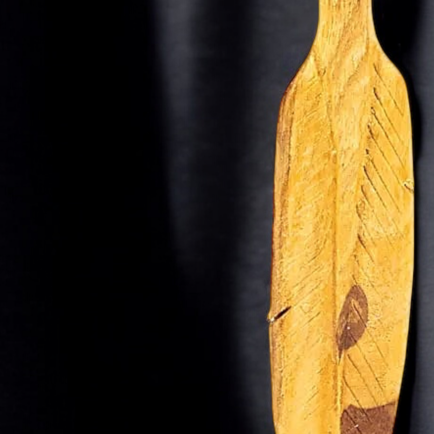 Halsband Palo Santo Feder - groß