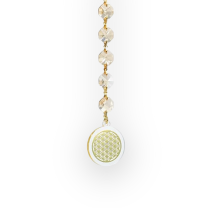 Feng Shui window decoration "flower of life"