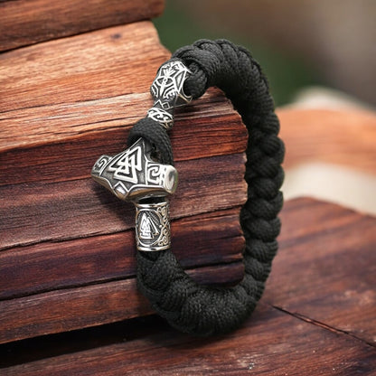 Bracelet "Thor's Hammer-Valknut" (2025)
