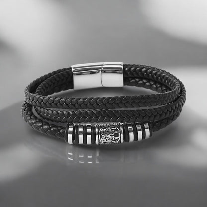 Bracelet "Wolf Paw triple"