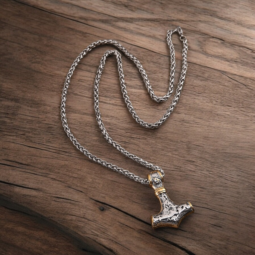 Halsband "Mjölner Asgard-Knot"