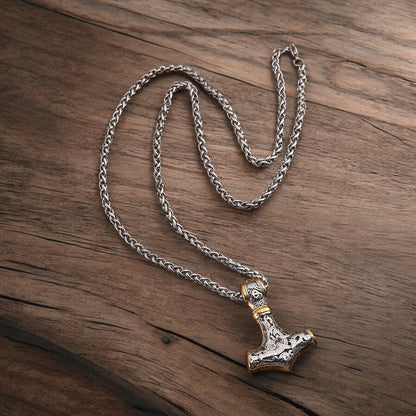 Necklace "Mjölnir Asgard-Knot" (2025) 