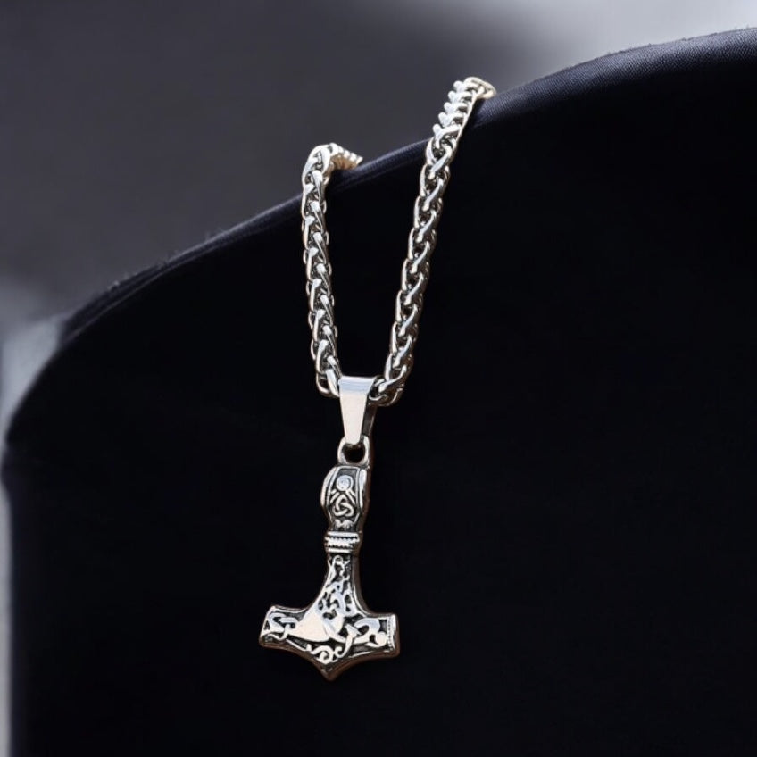 Halsband "Mjölner Asgard-Knot" Mini