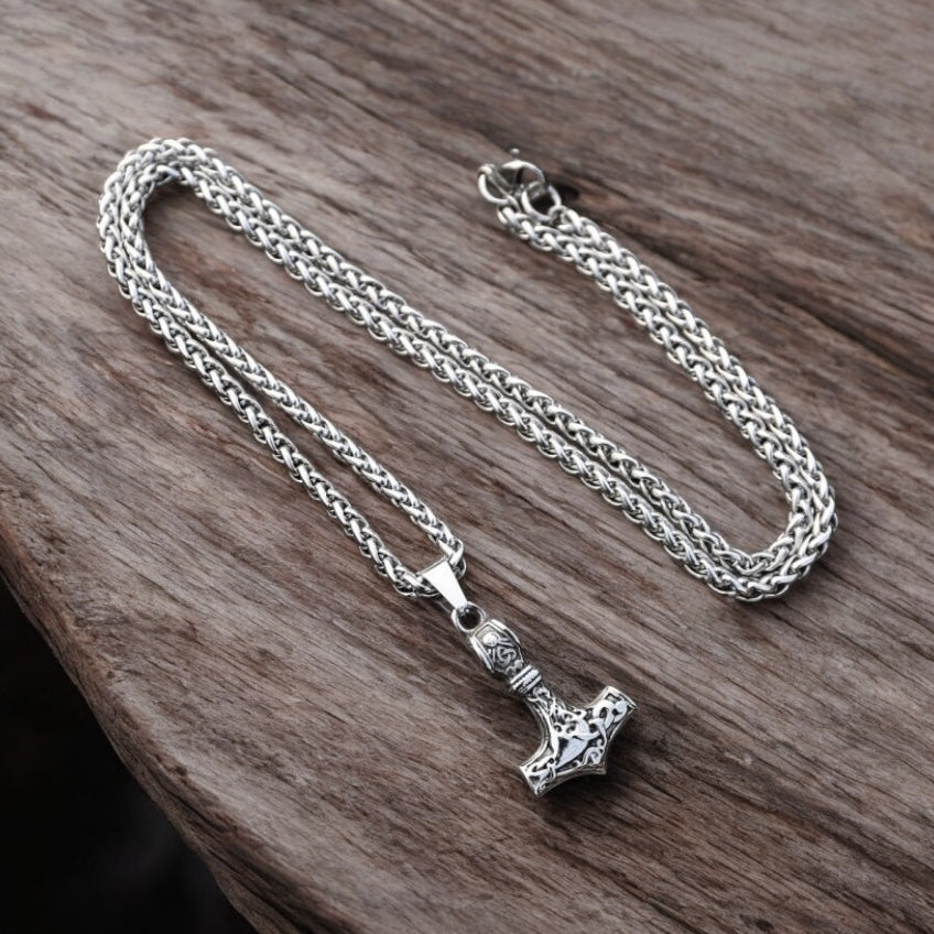 Halsband "Mjölner Asgard-Knot" Mini