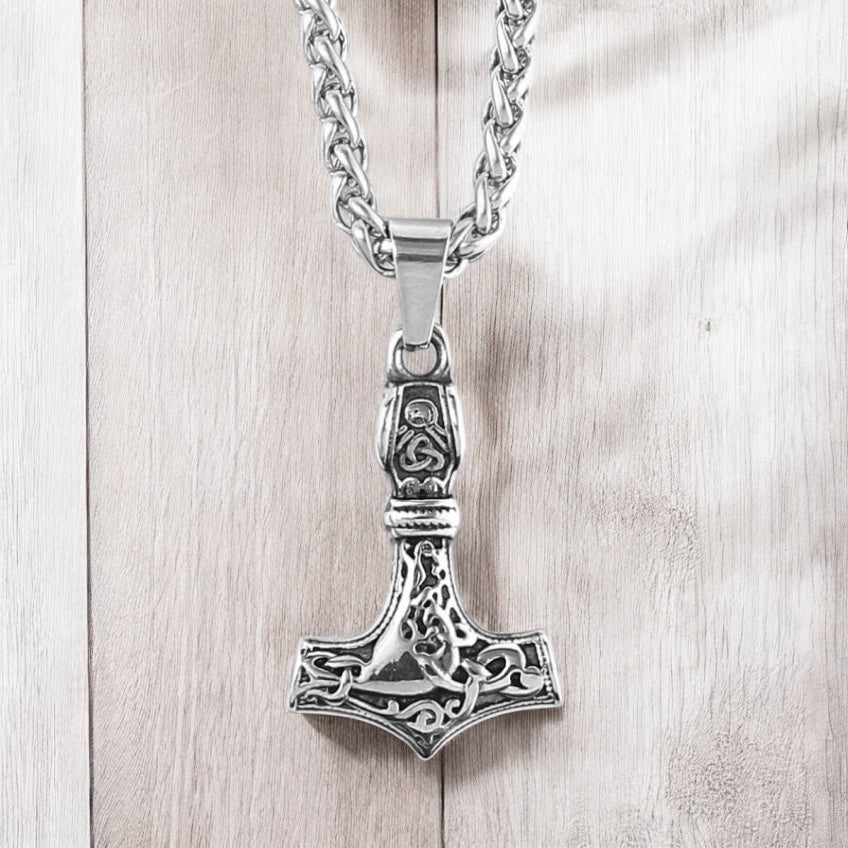 Halsband "Mjölner Asgard-Knot" Mini