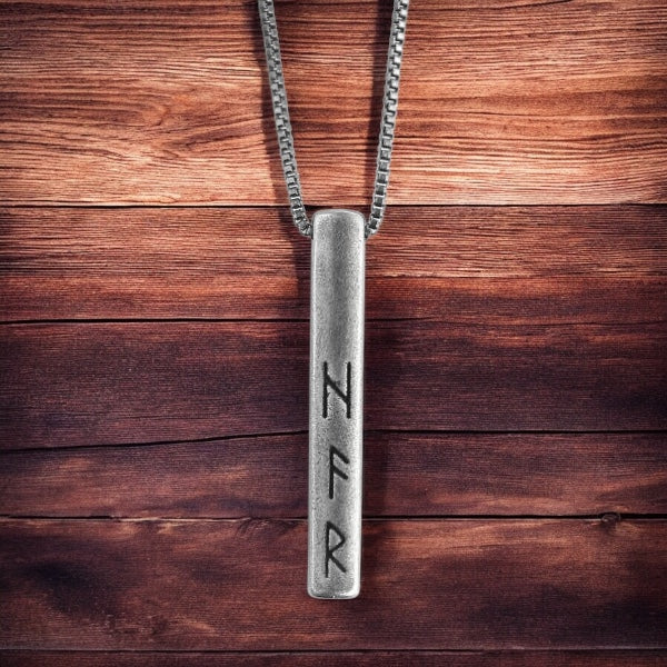 Halskette „Norse Bar Amulet Antique“