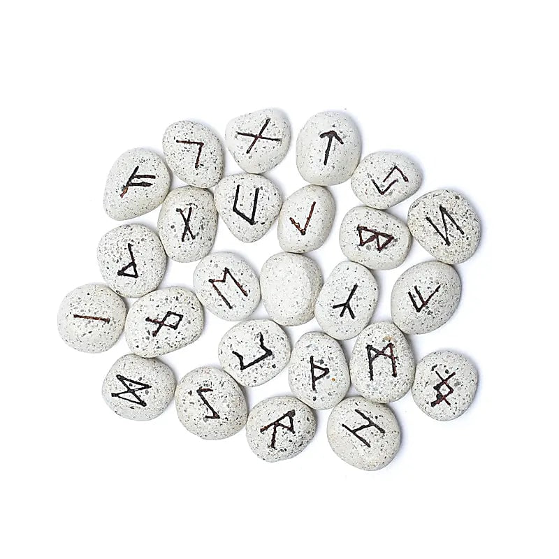 Runes Oracle Set - Ceramics in Cotton Bag