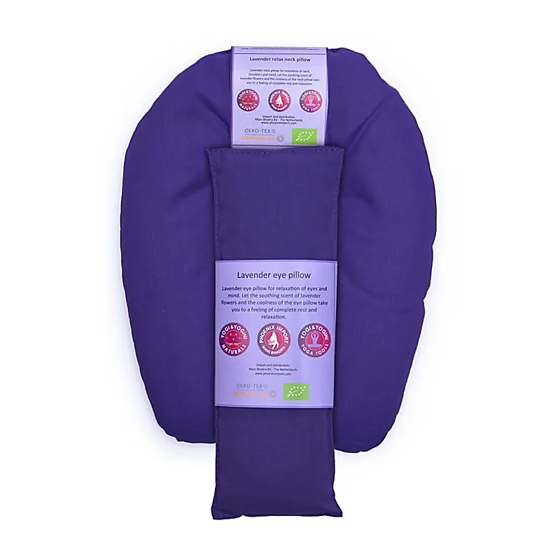 Lavendel- Augen- und Nacken-Kissen