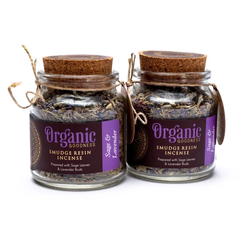Naturlig rökelseharts för aromaterapi "Salvia & Lavendel"