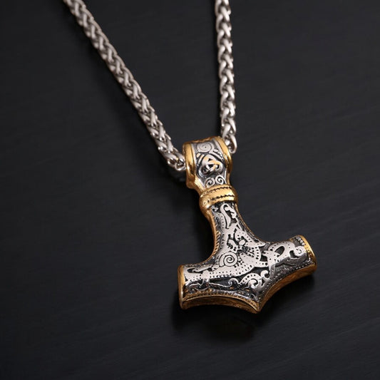Halsband "Mjölner Asgard-Knot"