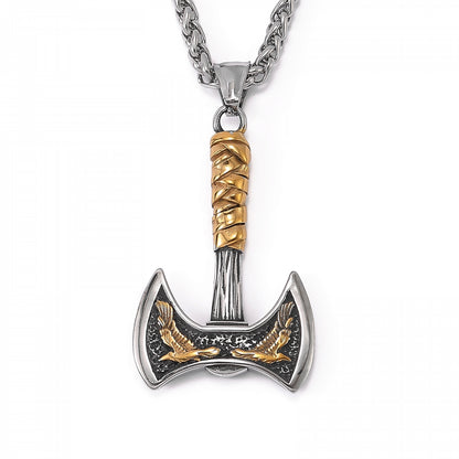 Necklace "Vikinga Raven Axe" (2025)