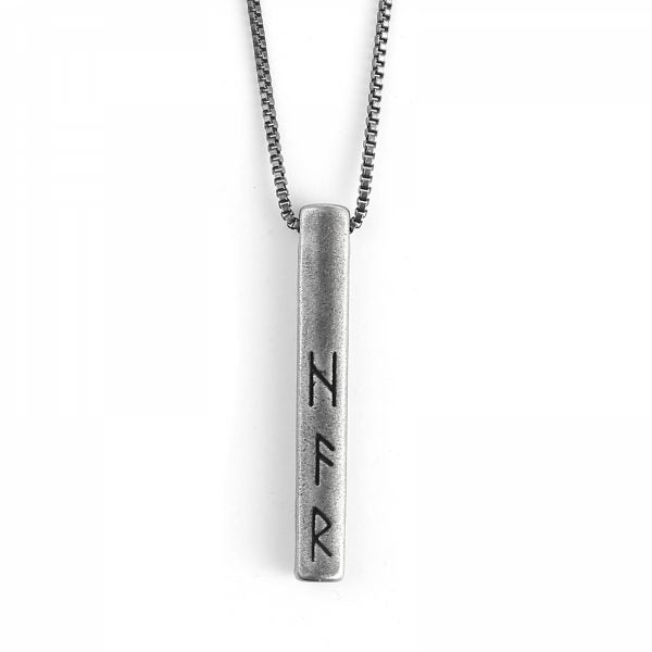 Halskette „Norse Bar Amulet Antique“