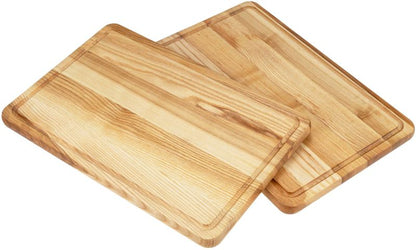 Robust skärbräda i oljad kärnask - 50x30cm