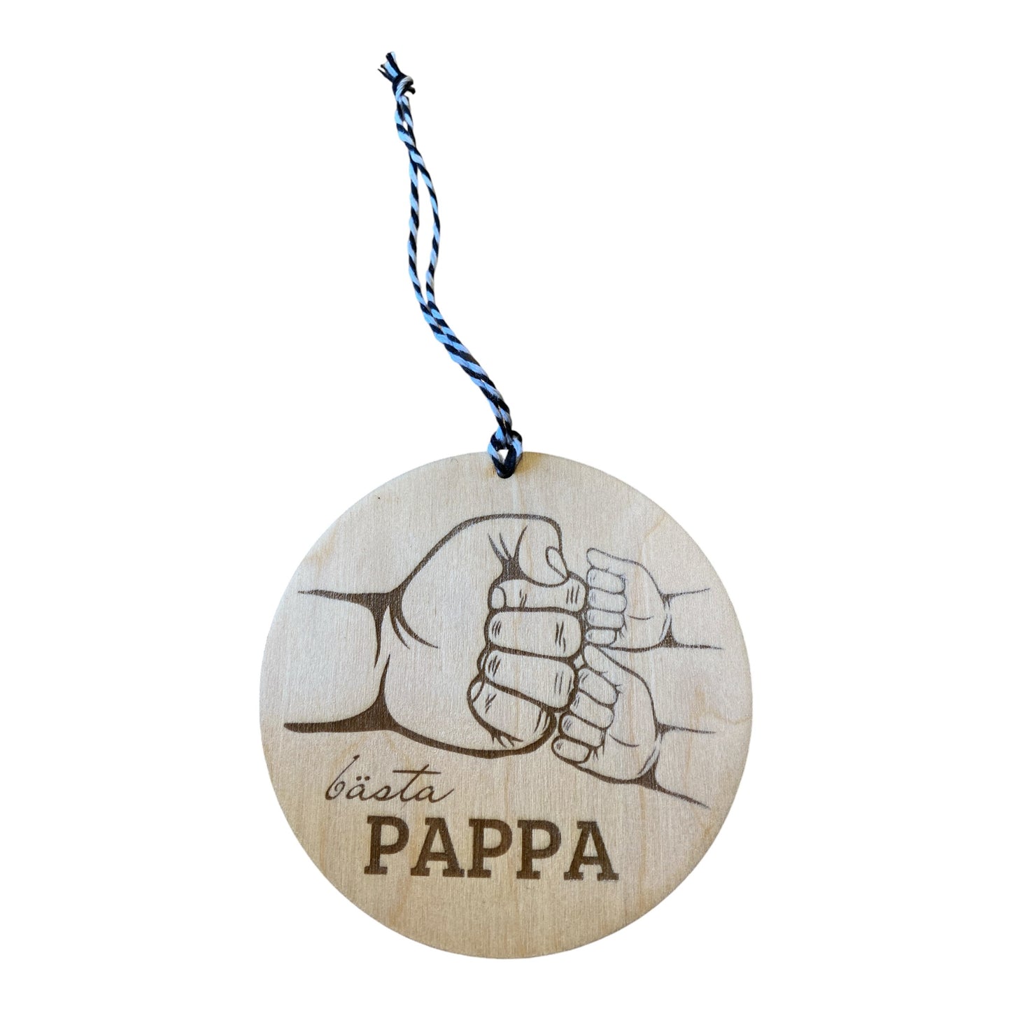 Väggbild "Bästa Pappa" – En speciell gåva till världens bästa pappa! 👨‍👧‍👦💖
