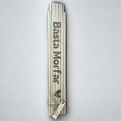 Personally engraved folding rule